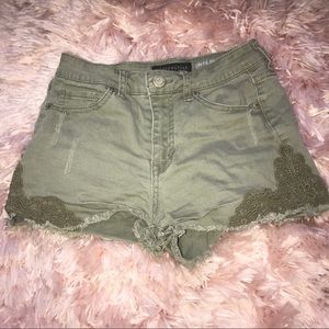 Hunter Green Shorts
